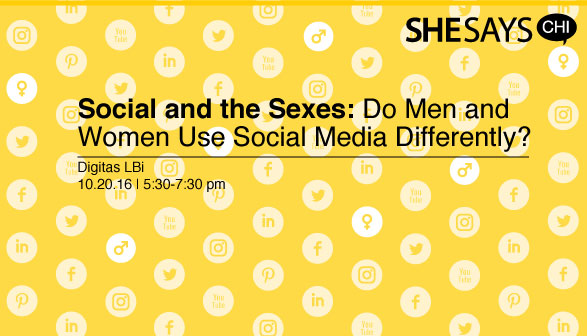 Social and the Sexes: Do men and women use social media differently?