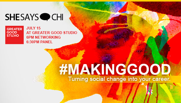 Making good: turning social change into your career