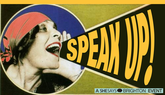 “Speak up!”…. finding your voice