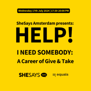 SheSays AMS Event 17 July 2024