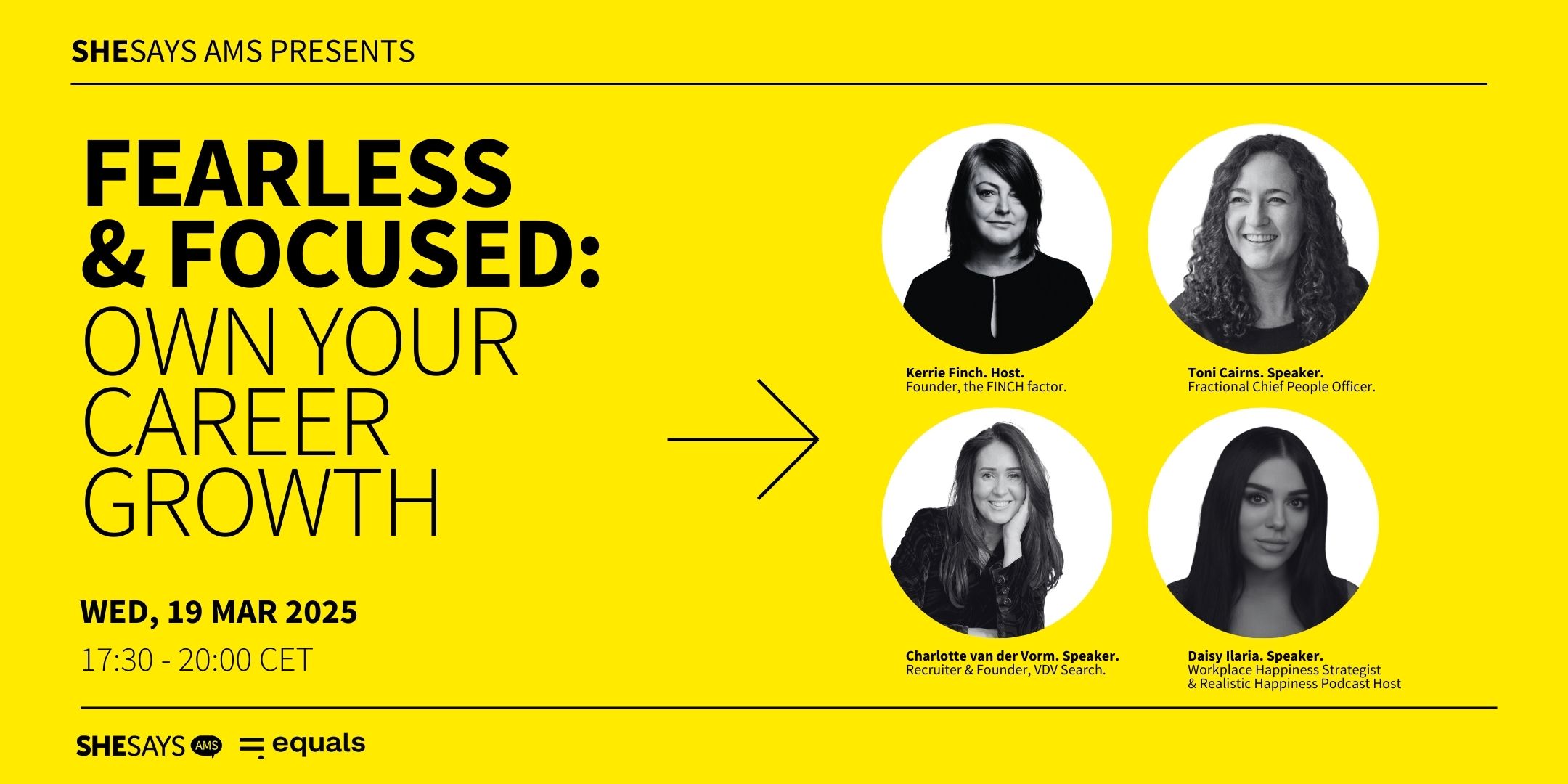 FEARLESS & FOCUSED: Own Your Career Growth