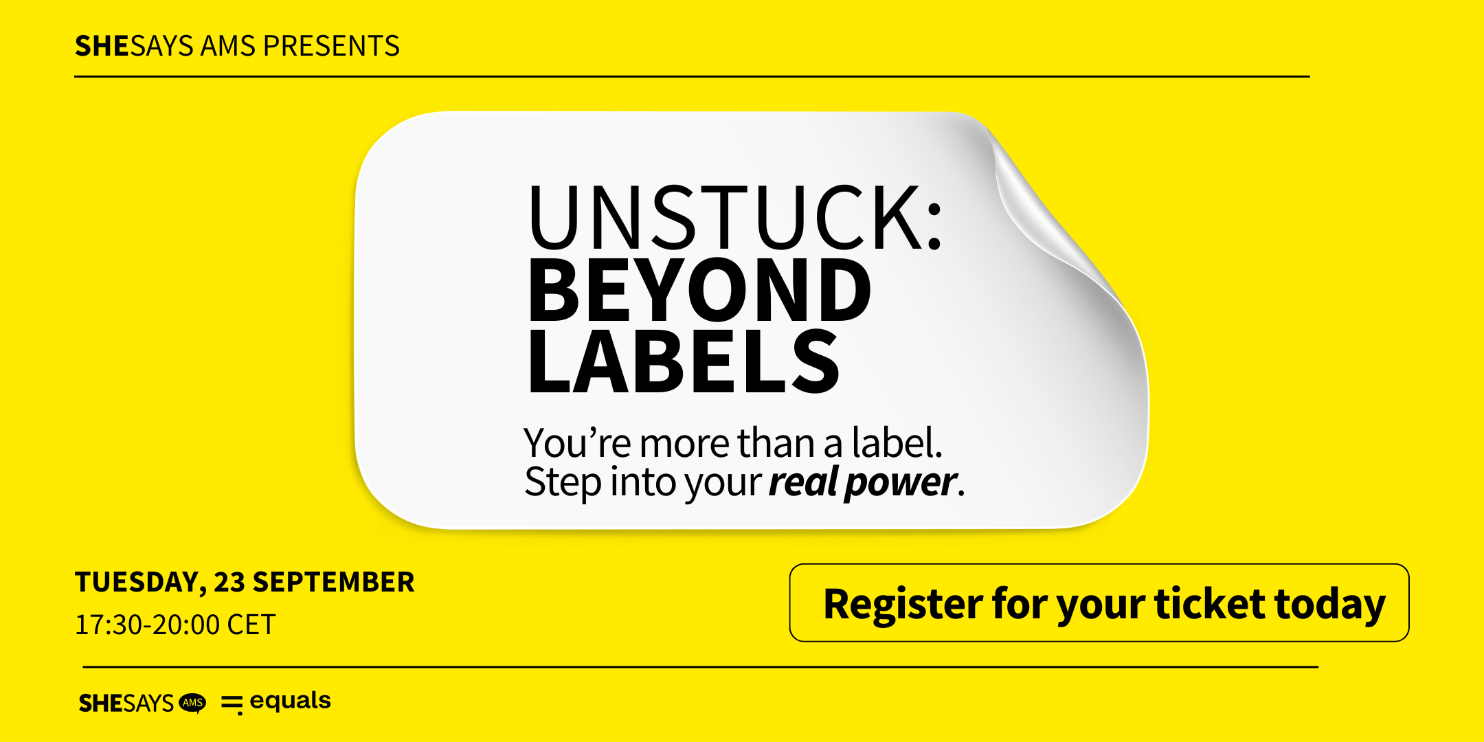 UNSTUCK: Beyond Labels